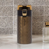 Primula Hamilton Water Bottle Single Serve Double Wall, 12 oz, Brown