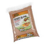 Zilla 11763 Ground English Walnut Shells Desert Blend, 25-Quart Bag,Black