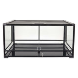 Zilla QuickBuild Terrarium, Sleek Glass Reptile Habitat, 36x18x18