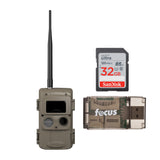 Cuddeback CuddeLink Black Flash Wireless Camera with 32GB Memory Card and Reader