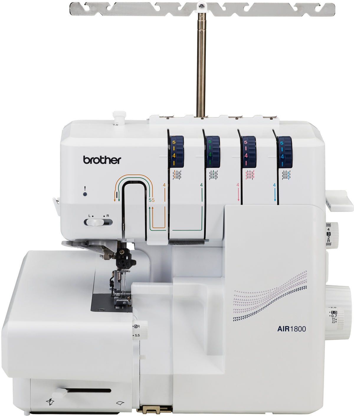 Brother AIR1800 Air Serger with Jet Air Threading with Sewing Clip Bundle