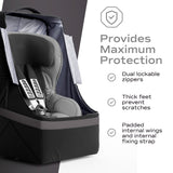 Koah Car Seat Backpack for Air Travel - Portable and Waterproof Design (Black)