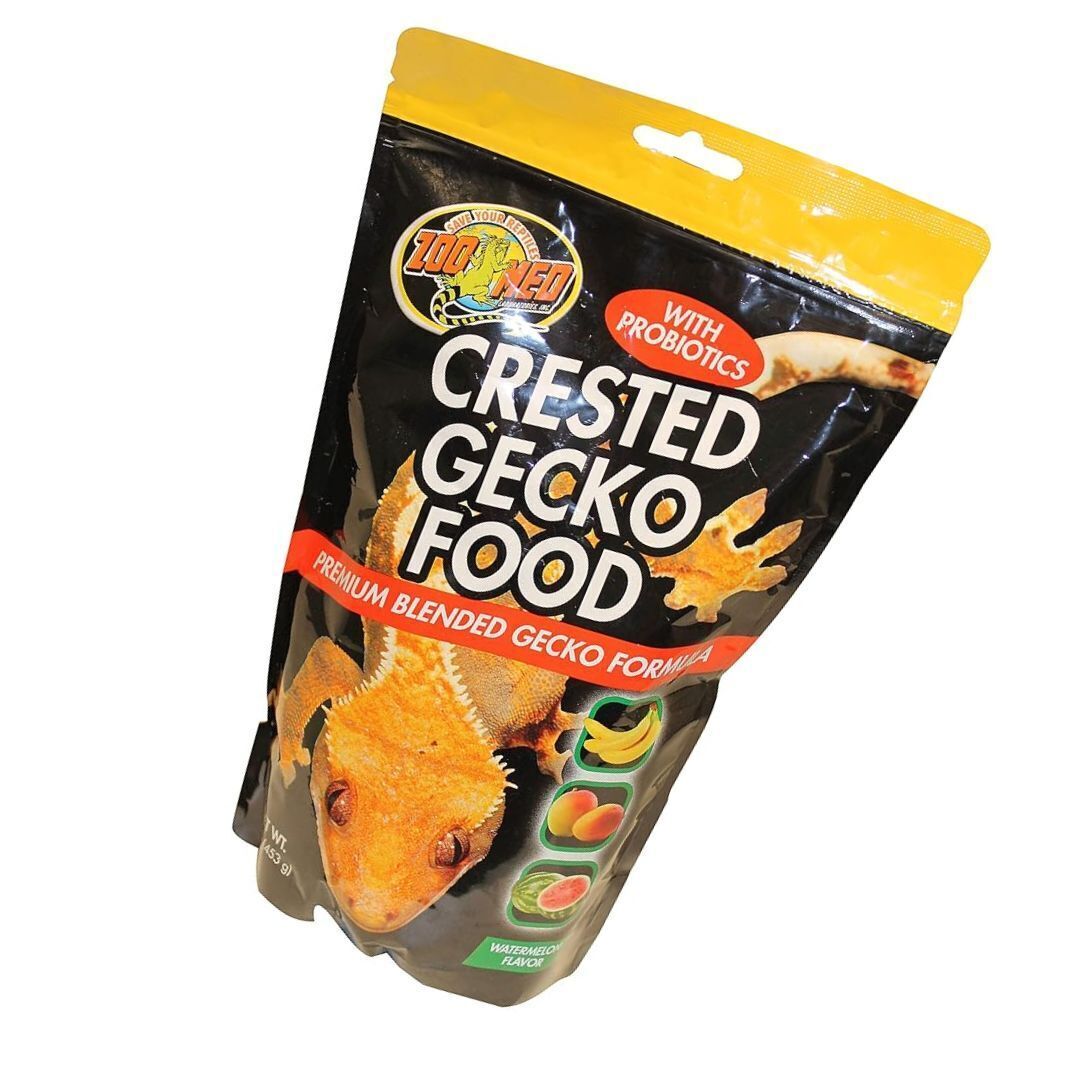 Zoo Med Crested Gecko Food - Watermelon - 1 lb, Black