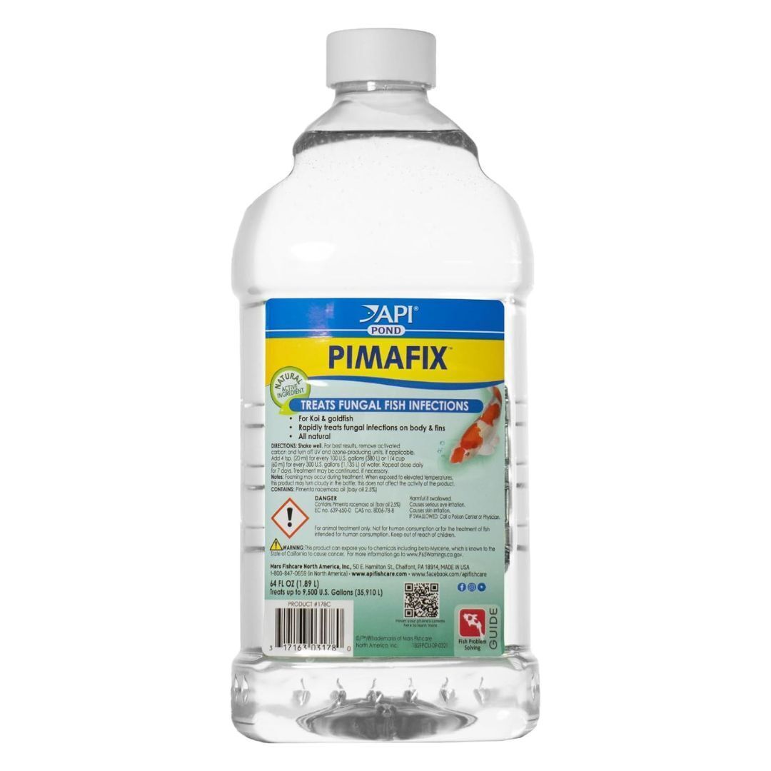 API PIMAFIX Freshwater and Saltwater Fish Remedy 64-Ounce Bottle
