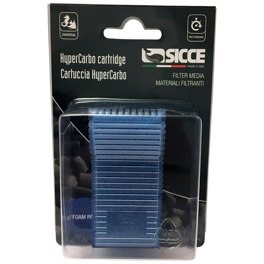 SICCE Replacement HyperCarbo Cartridge for MICRON Plus Internal Filter