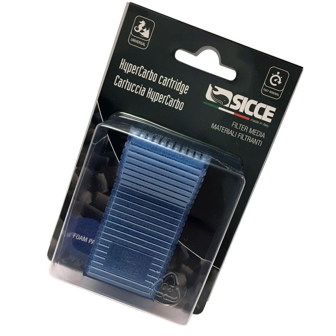 SICCE Replacement HyperCarbo Cartridge for MICRON Plus Internal Filter