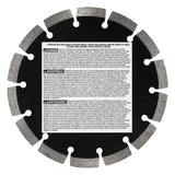 SKIL SPT5007-EA Concrete Saw Green Cut Early Entry Attachment Kit