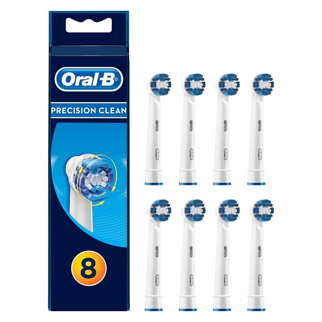 Oral-B Precision Clean Replacement Toothbrush Heads (Pack of 8)