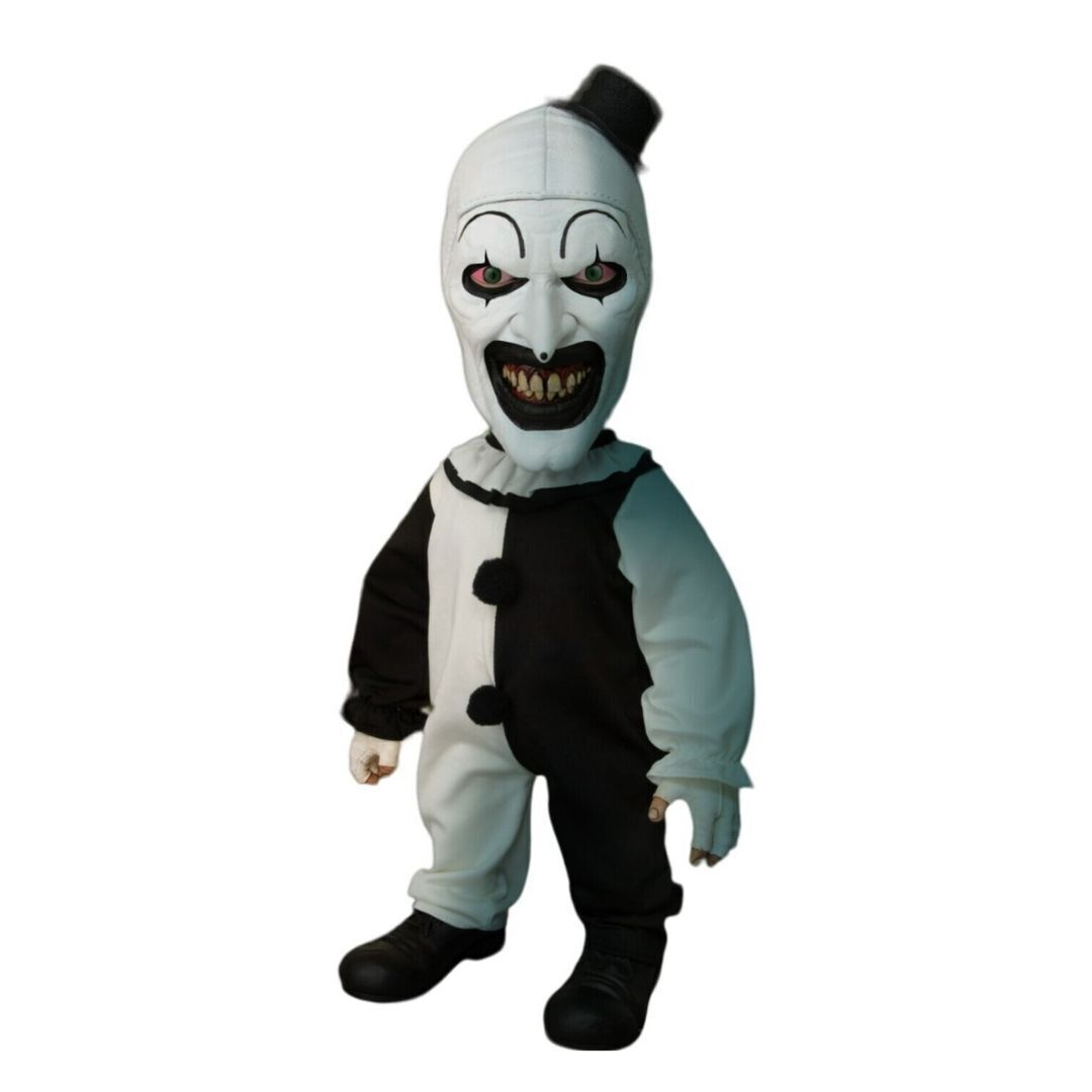 Mezco - Terrifier: Art the Clown with Sound MDS Mega Scale 15-Inch Doll