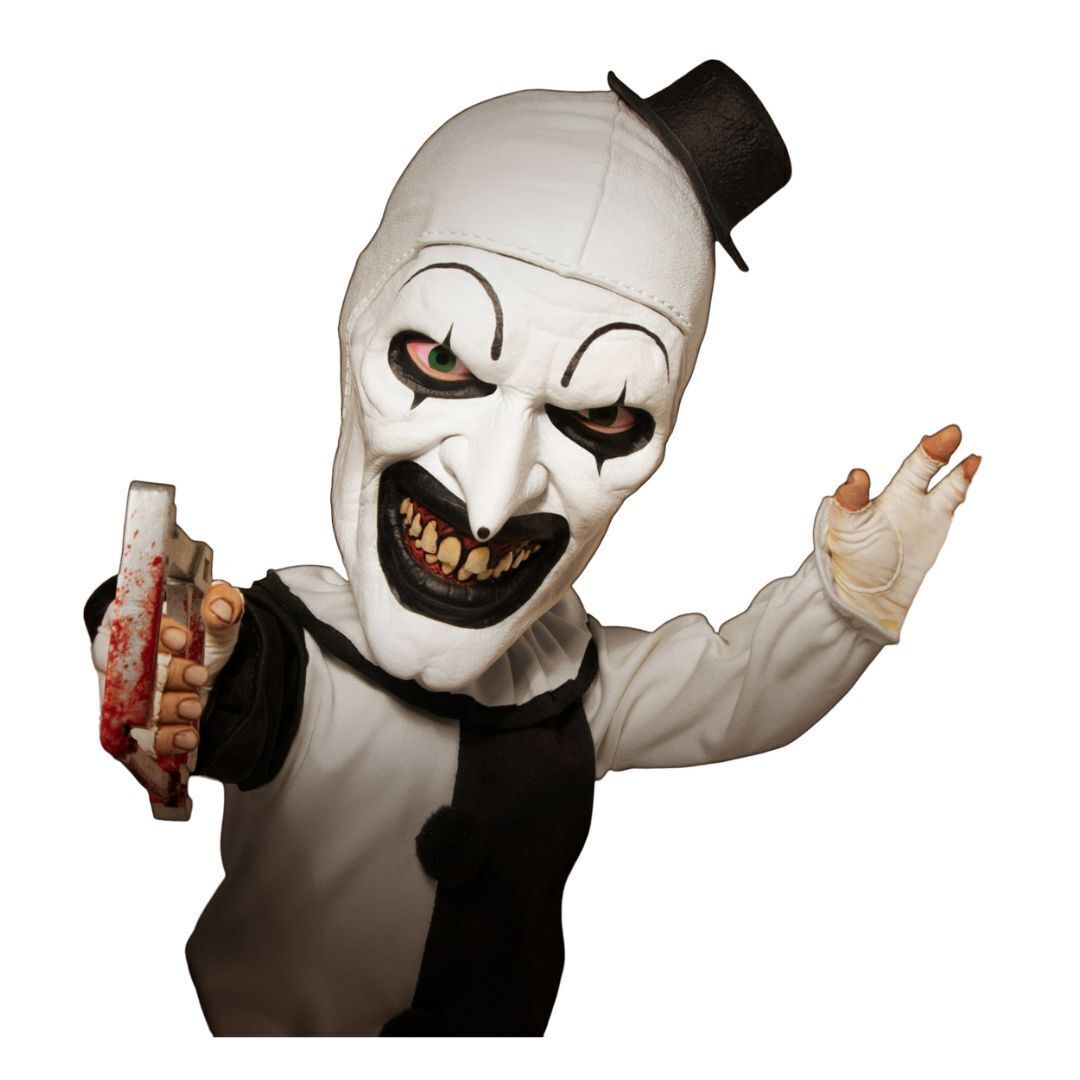 Mezco - Terrifier: Art the Clown with Sound MDS Mega Scale 15-Inch Doll