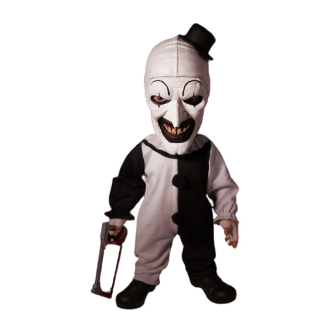 Mezco - Terrifier: Art the Clown with Sound MDS Mega Scale 15-Inch Doll