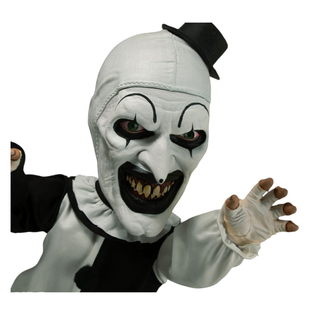 Mezco - Terrifier: Art the Clown with Sound MDS Mega Scale 15-Inch Doll