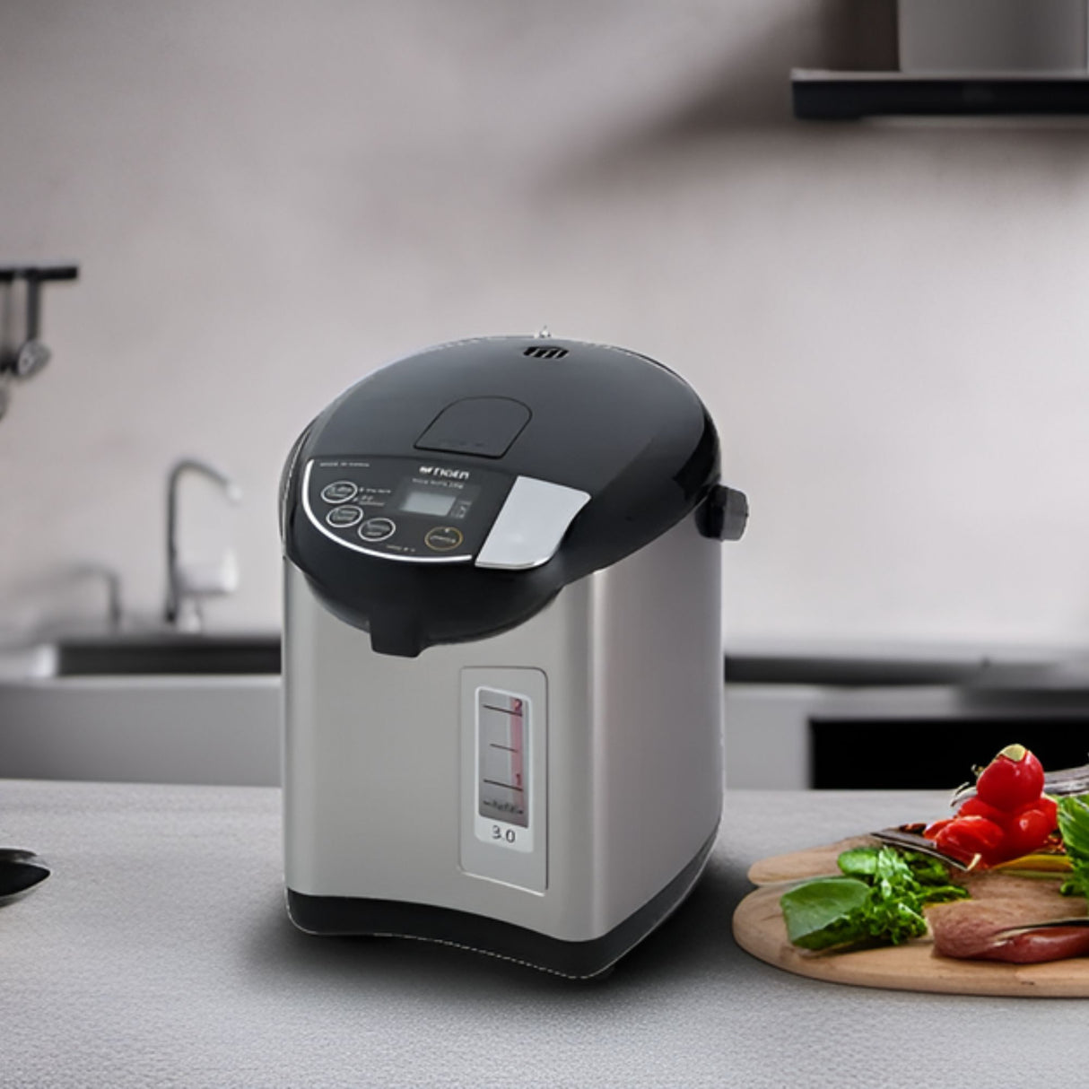 Tiger PDU-A30U 3-Liter Electric Water Boiler Bundle with Container,  and Spoon