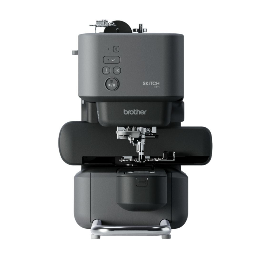 Brother Skitch Single-Needle Embroidery Machine with Colors Thread, and Bobbins