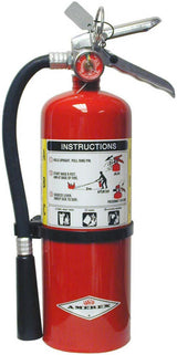 Amerex B402 5lb. ABC Dry Chemical Class Fire Extinguisher with Bracket (2-Pack)