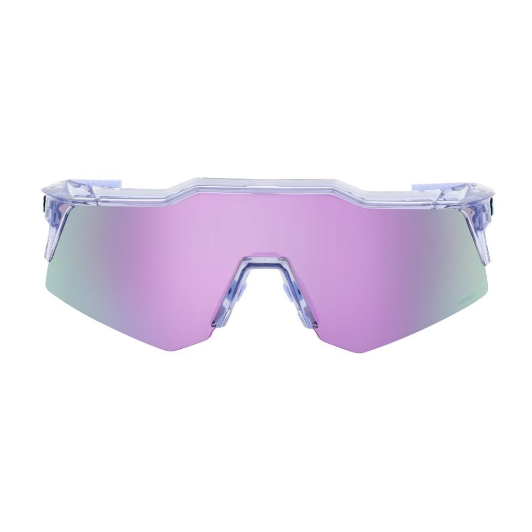 100% SPEEDCRAFT XS - Polished Translucent Lavender - HiPER Lavender Mirror Lens