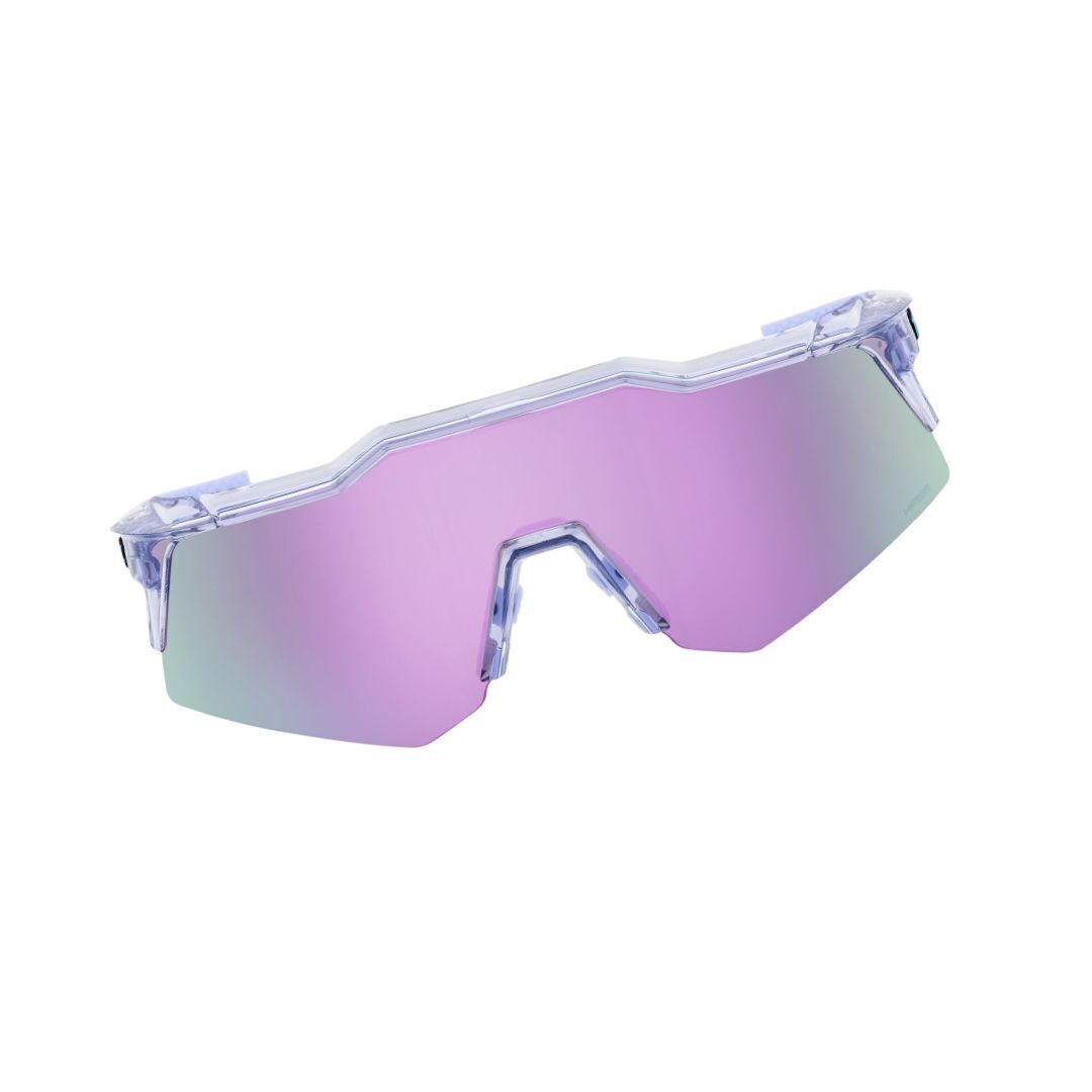 100% SPEEDCRAFT XS - Polished Translucent Lavender - HiPER Lavender Mirror Lens