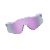 100% SPEEDCRAFT XS - Polished Translucent Lavender - HiPER Lavender Mirror Lens