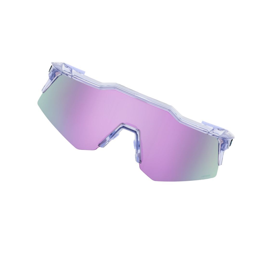 100% SPEEDCRAFT XS - Polished Translucent Lavender - HiPER Lavender Mirror Lens