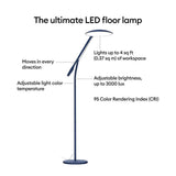 Cricut Bright 360, Ultimate LED Floor Lamp - Indigo