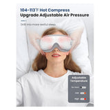 BOB AND BRAD Eye Massager, EyeOasis 2 - Heated Eye Massager (White)
