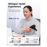 BOB AND BRAD Q2 Mini Pocket-Sized Deep Tissue, with Carry Case