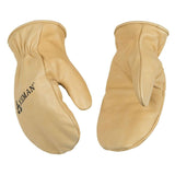 Kinco Lined Cowhide Leather Cold Weather Mittens, signature Heatkeep
