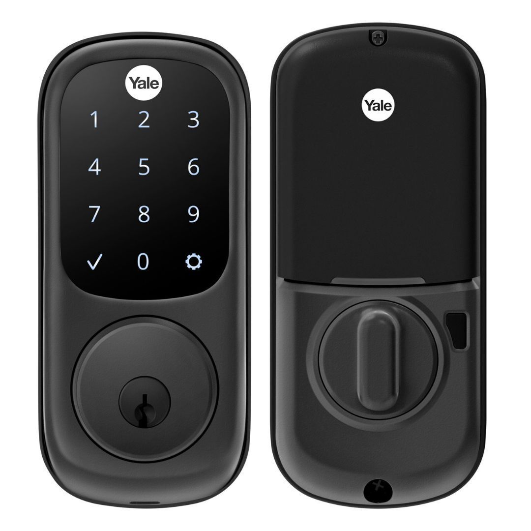 Yale Assure Lock Touchscreen Keypad Door Lock (Black Suede)