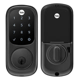 Yale Assure Lock Touchscreen Keypad Door Lock (Black Suede)