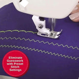 Singer M1500 Mechanical Sewing Machine with 57 Stitch Applications and Four-Step Buttonhole