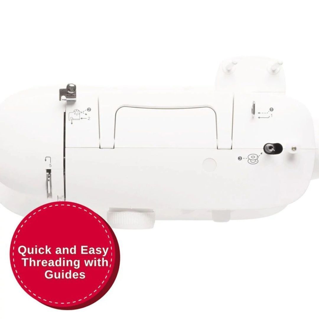 Singer M1500 Mechanical Sewing Machine with 57 Stitch Applications and Four-Step Buttonhole