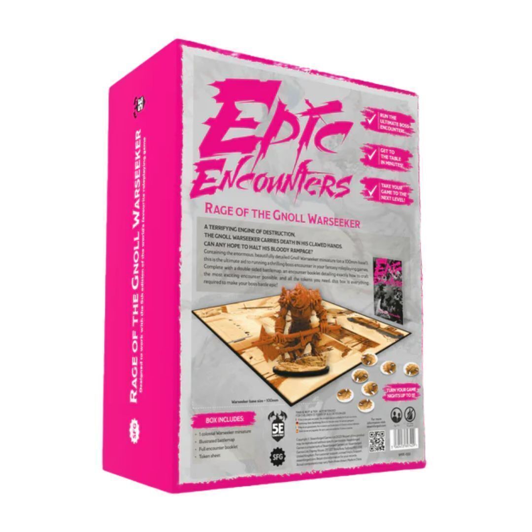 Epic Encounters:Savannah Gnoll Pack, Rage Gnoll Warseeker, Paint Set Bundle