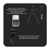 Pocket Radar Ball Coach/Pro-Level Speed Training Tool with Accessory Bundle