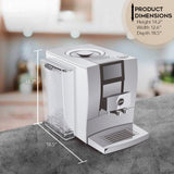 Jura Z10 Automatic Coffee Machine with Product Recognizing Grinder and One-Touch