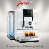 Jura Z10 Automatic Coffee Machine with Product Recognizing Grinder and One-Touch