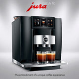 Jura GIGA 10 Automatic Espresso Machine Diamond Black Bundle (Open Box)