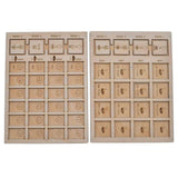 Wingspan Objective Scoreboard Wooden Laser Cut Goal Board