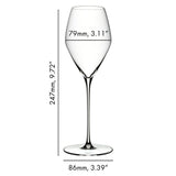 Riedel Veloce Rose Glasses (Set of 2)
