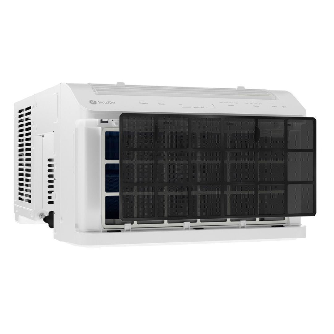 GE Profile ClearView 6,100 BTU Smart Ultra Quiet Window White Air Conditioner