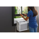 GE Profile ClearView 6,100 BTU Smart Ultra Quiet Window White Air Conditioner
