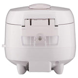 CUCKOO CR-0631F | 6-Cup (Uncooked) Micom Rice Cooke, 8 Menu Options White/Pink
