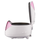 CUCKOO CR-0631F | 6-Cup (Uncooked) Micom Rice Cooke, 8 Menu Options White/Pink