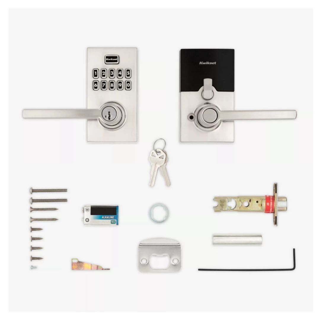 Kwikset 917 SmartCode Satin Nickel Contemporary Keypad Electronic