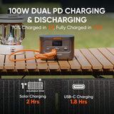 Jackery Explorer 100 Plus Portable Power Station with LiFePO4 Battery