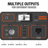 Jackery Explorer 500 Portable Power Station with 518Wh Solar Lithium Battery
