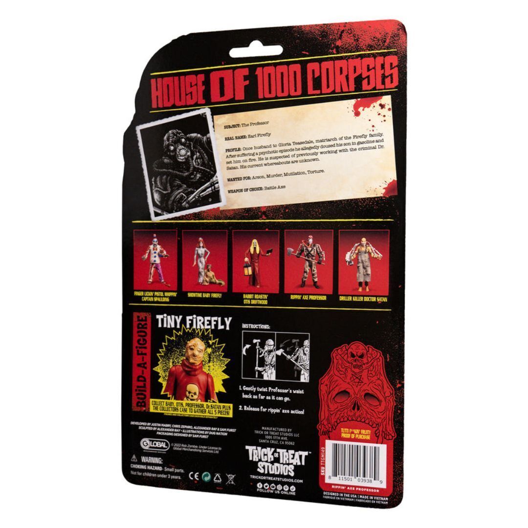 Trick Or Treat Studios - House of 1000 Corpses Professor Action Figure 5in