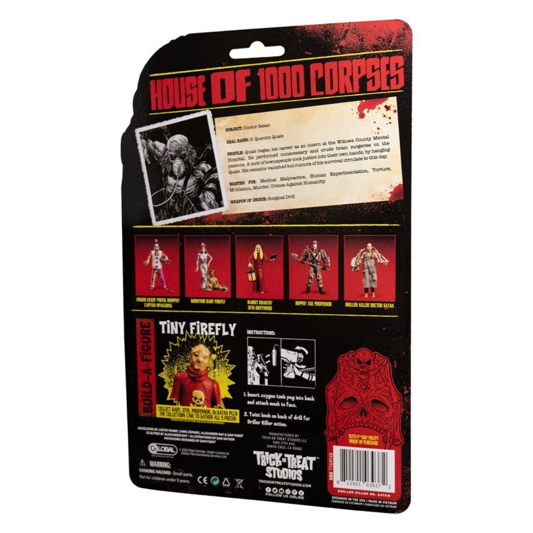 Trick Or Treat Studios - House of 1000 Corpses Doctor Satan Action Figure 5in
