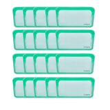 Cuisipro Green Silicone Pack-it Bag, Pack of 20