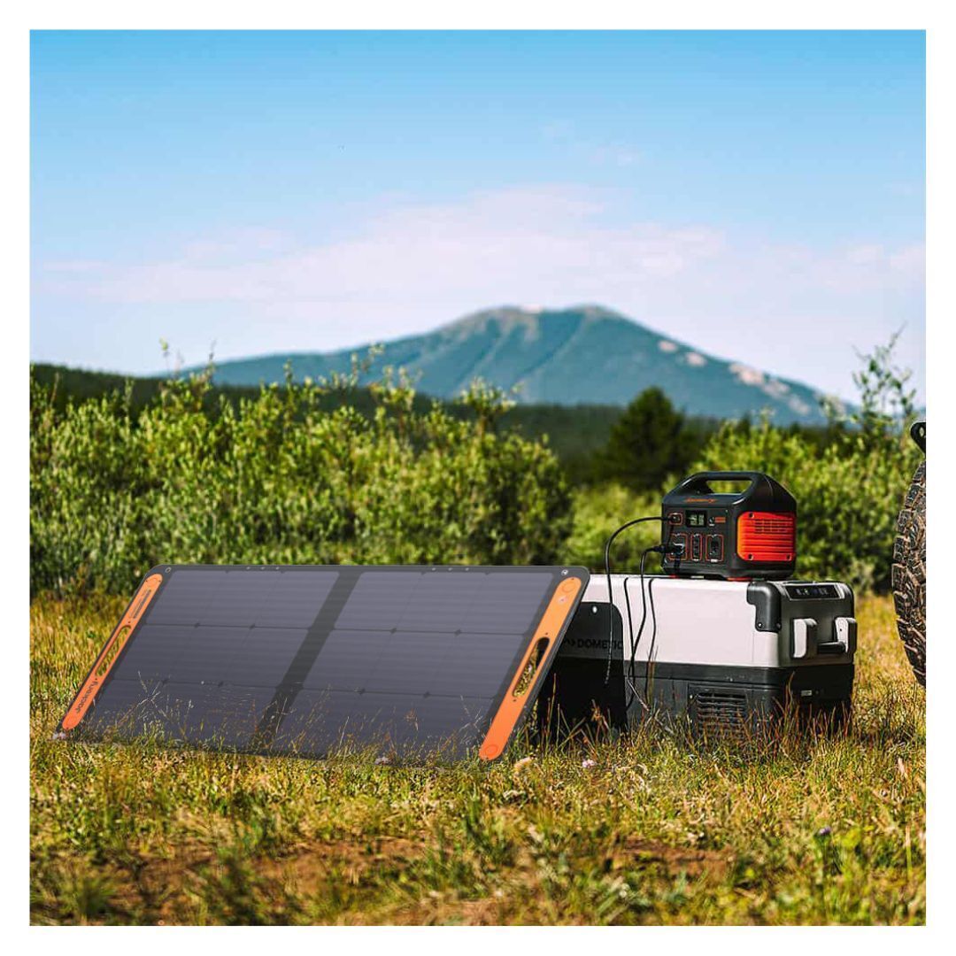 Jackery - Portable Power Station Explorer 500 with SolarSaga 100