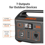 Jackery - Portable Power Station Explorer 500 with SolarSaga 100